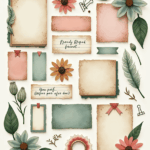 Journal Stickers - Sheet v13